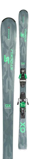 2025 - 2026 Stockli Montero AX All Mountain Piste - Stocklis All-Mountain (X) Cross is the most popular Stockli ski with ski instructors on the mountain.